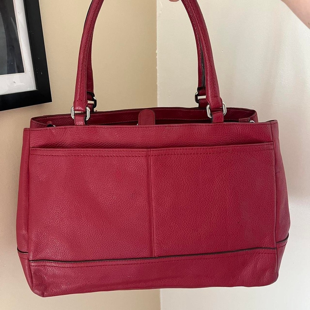 Y2K 2000s Coach Scarlett Carryall Satchel Shoulder Bag / Handbag - Picture 2 of 6